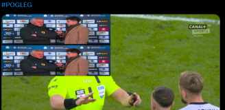 Tak przez chwilę wyglądała TRANSMISJA MECZU Pogoń - Legia xD